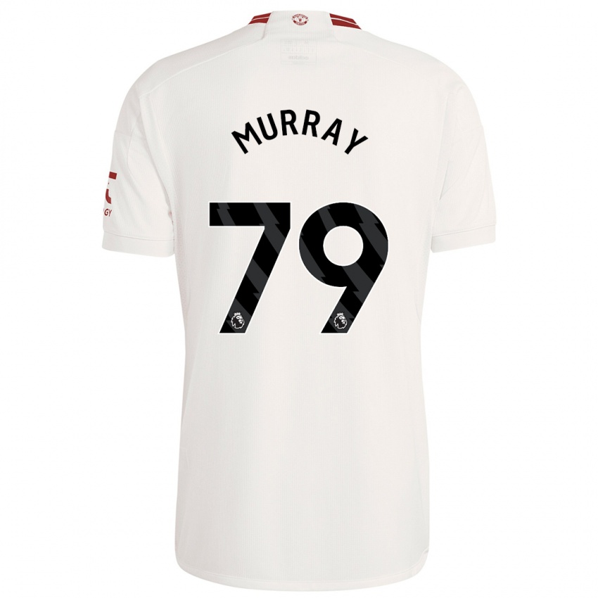 Homme Maillot Sam Murray #79 Blanc Troisieme 2023/24 T-Shirt Suisse