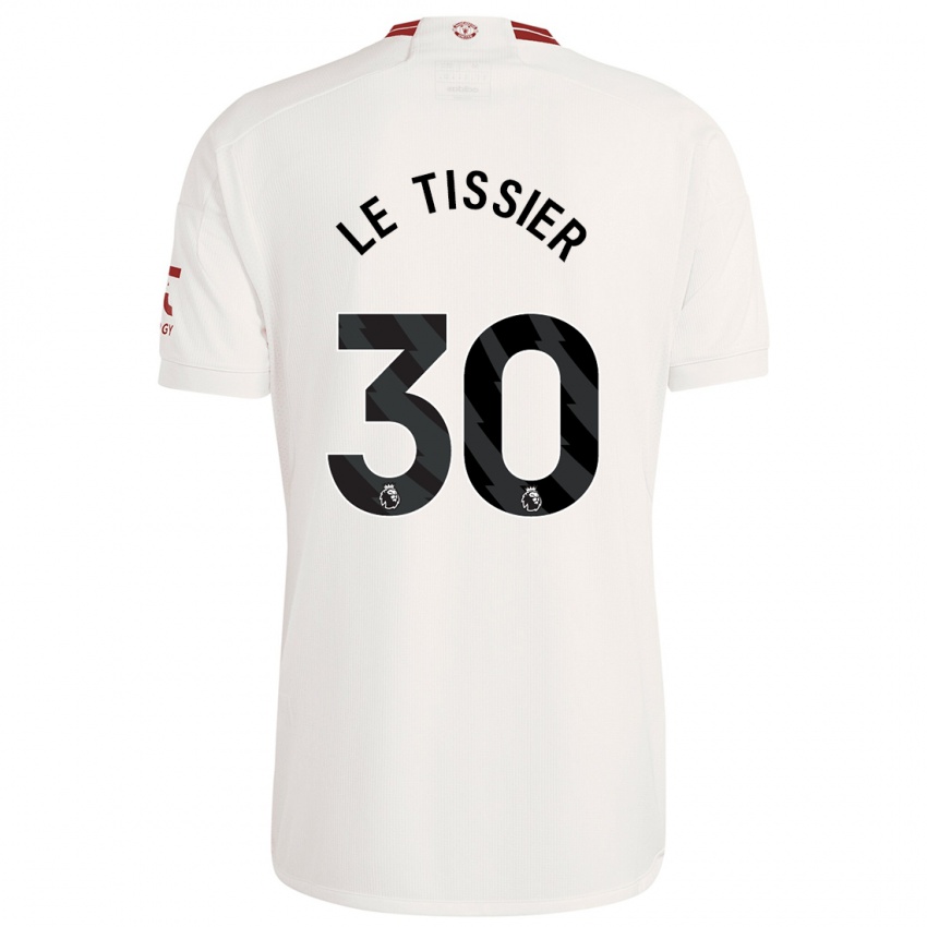 Herren Maya Le Tissier #30 Weiß Ausweichtrikot Trikot 2023/24 T-Shirt Schweiz
