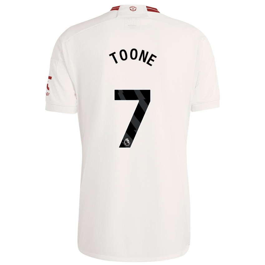 Herren Ella Toone #7 Weiß Ausweichtrikot Trikot 2023/24 T-Shirt Schweiz