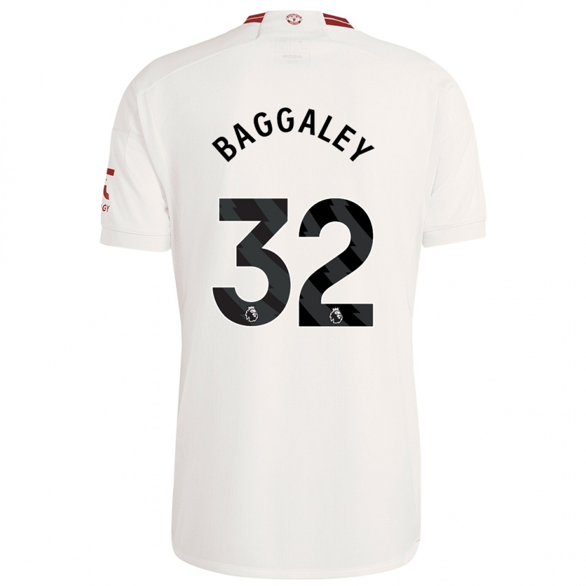 Herren Sophie Baggaley #32 Weiß Ausweichtrikot Trikot 2023/24 T-Shirt Schweiz