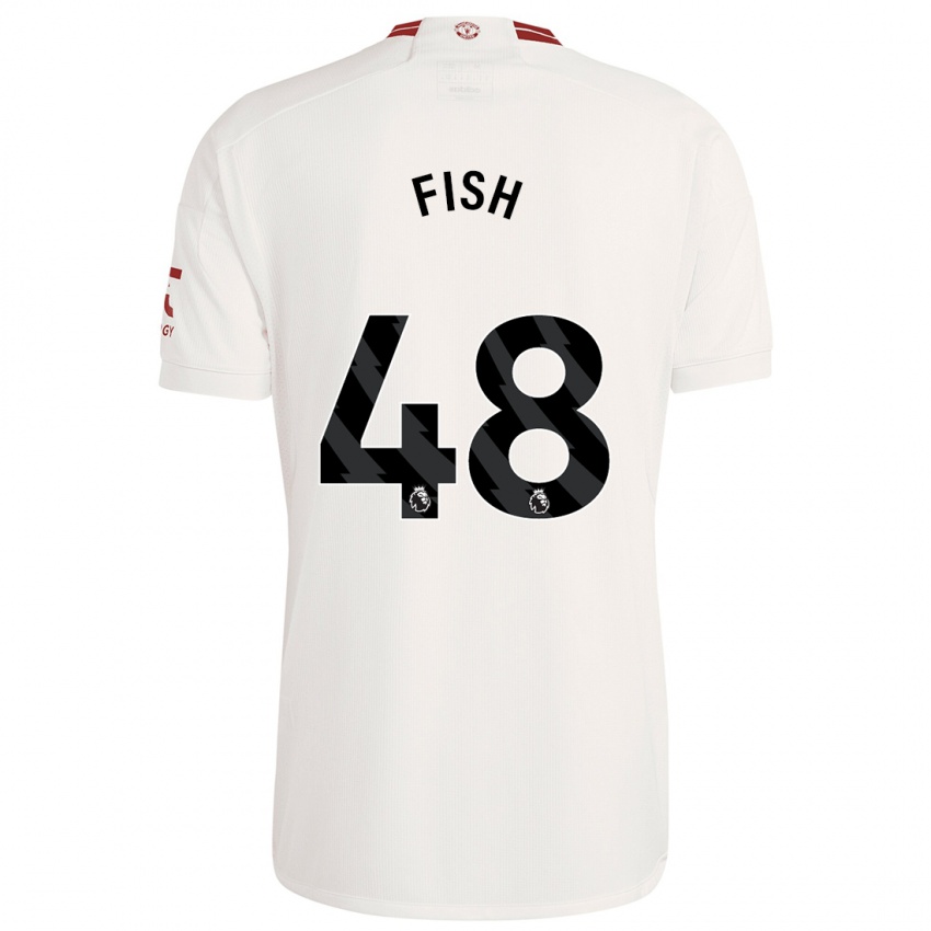 Herren Will Fish #48 Weiß Ausweichtrikot Trikot 2023/24 T-Shirt Schweiz