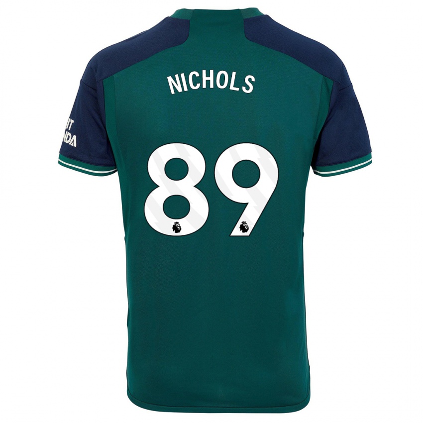 Herren Josh Nichols #89 Grün Ausweichtrikot Trikot 2023/24 T-Shirt Schweiz