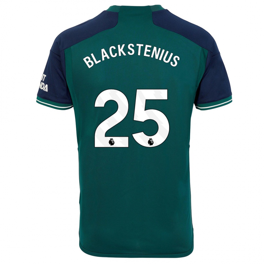Homme Maillot Stina Blackstenius #25 Vert Troisieme 2023/24 T-Shirt Suisse