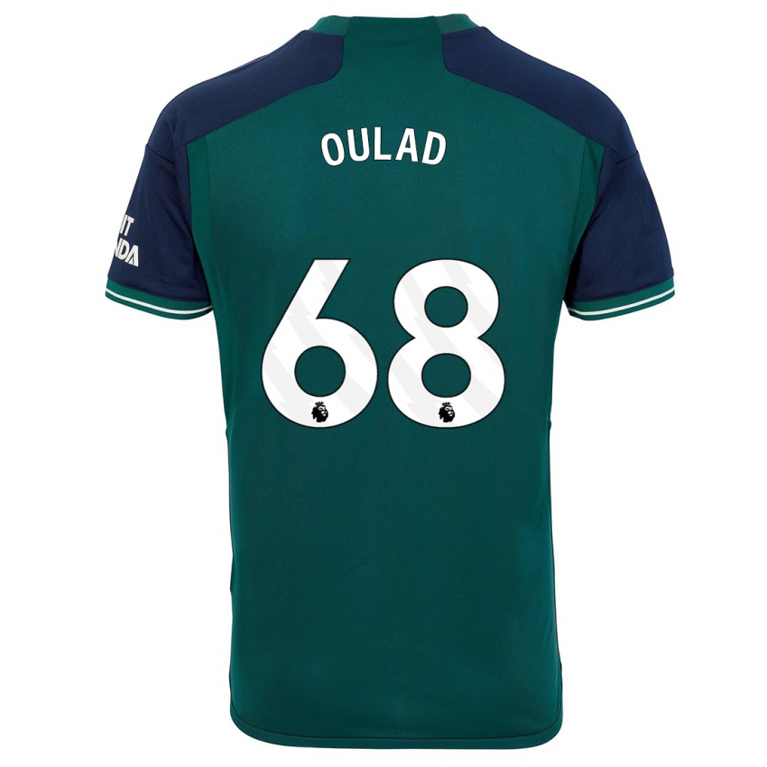 Homme Maillot Salah-Eddine Oulad M'hand #68 Vert Troisieme 2023/24 T-Shirt Suisse