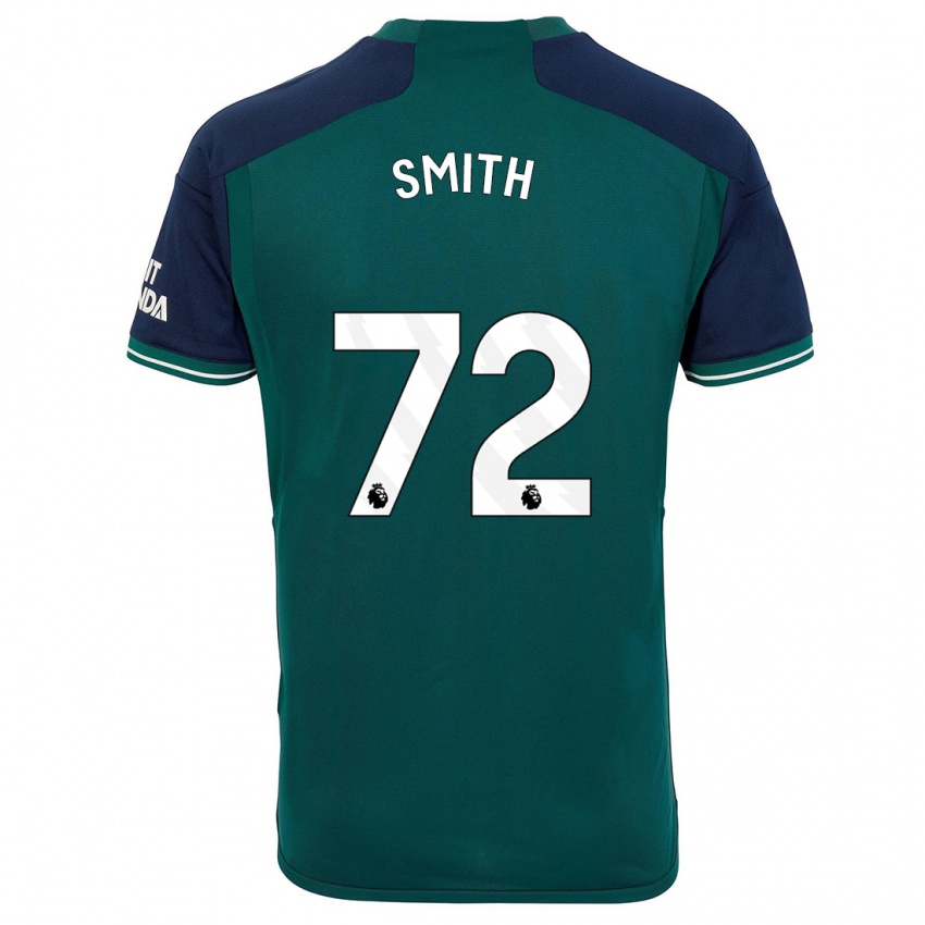 Homme Maillot Matt Smith #72 Vert Troisieme 2023/24 T-Shirt Suisse