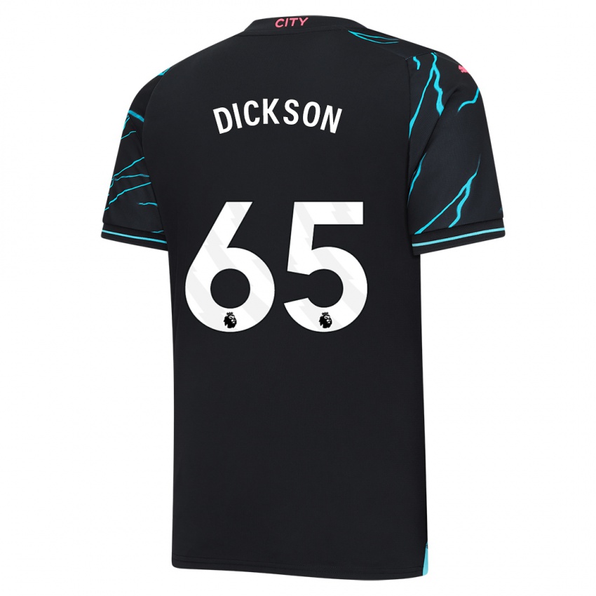 Herren Will Dickson #65 Dunkelblau Ausweichtrikot Trikot 2023/24 T-Shirt Schweiz