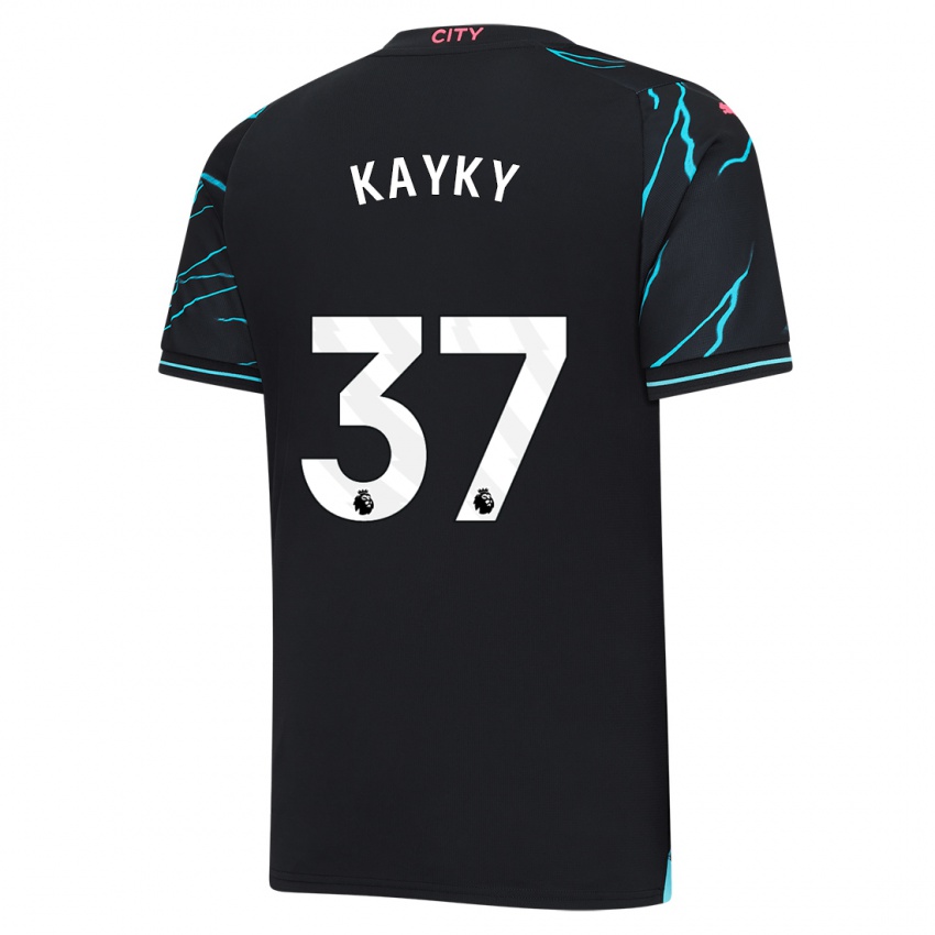 Herren Kayky #37 Dunkelblau Ausweichtrikot Trikot 2023/24 T-Shirt Schweiz