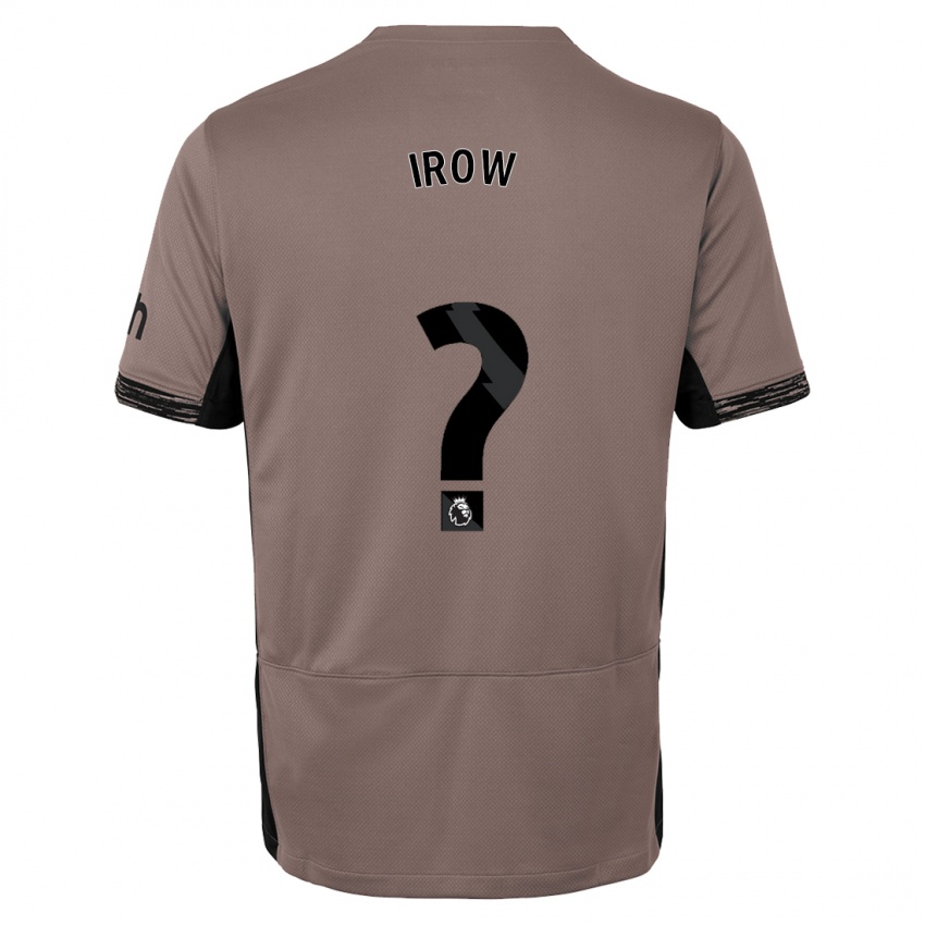 Homme Maillot Oliver Irow #0 Beige Foncé Troisieme 2023/24 T-Shirt Suisse