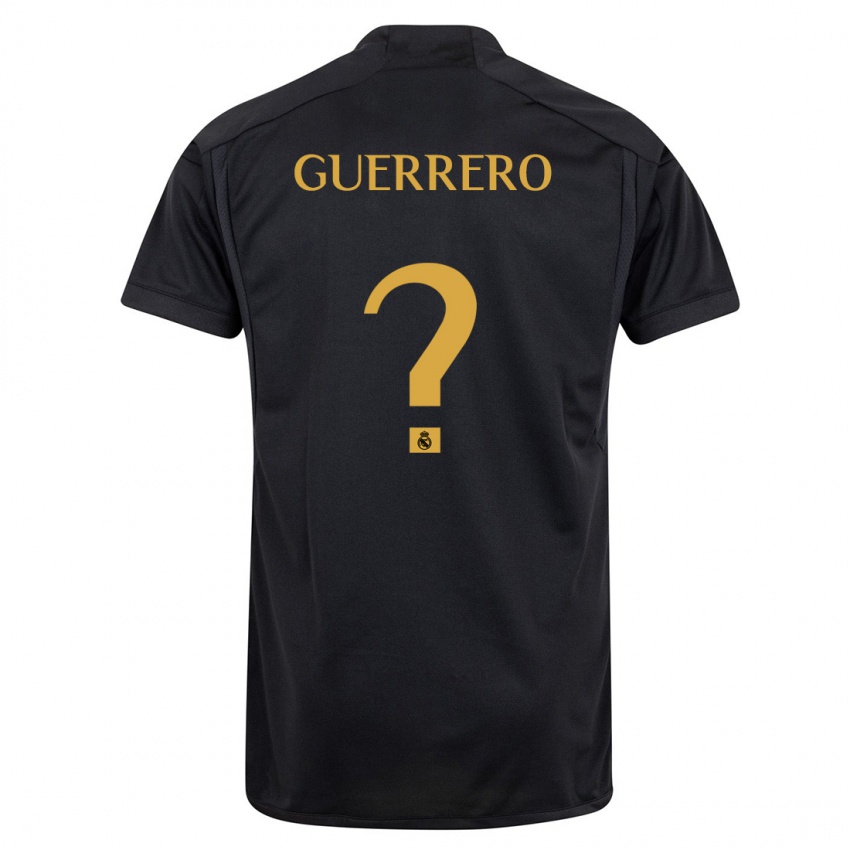 Herren Julen Guerrero #0 Schwarz Ausweichtrikot Trikot 2023/24 T-Shirt Schweiz