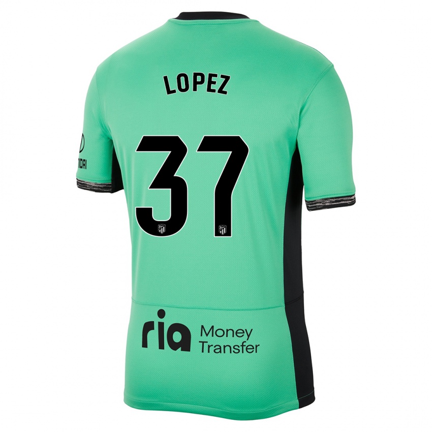Herren Alex Lopez #37 Frühlingsgrün Ausweichtrikot Trikot 2023/24 T-Shirt Schweiz