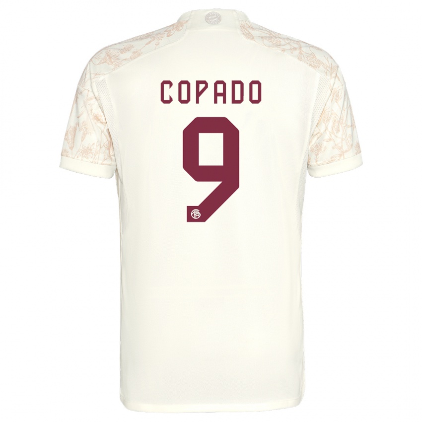 Herren Lucas Copado #9 Cremefarben Ausweichtrikot Trikot 2023/24 T-Shirt Schweiz