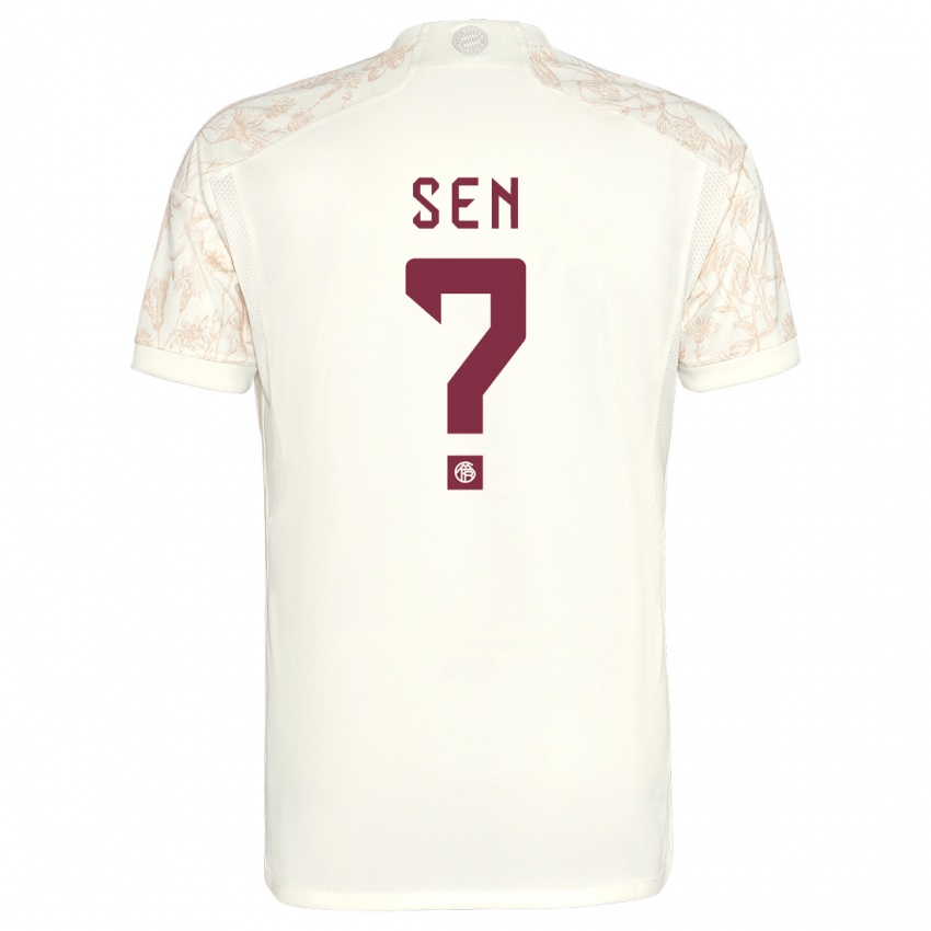Herren Salih Sen #0 Cremefarben Ausweichtrikot Trikot 2023/24 T-Shirt Schweiz
