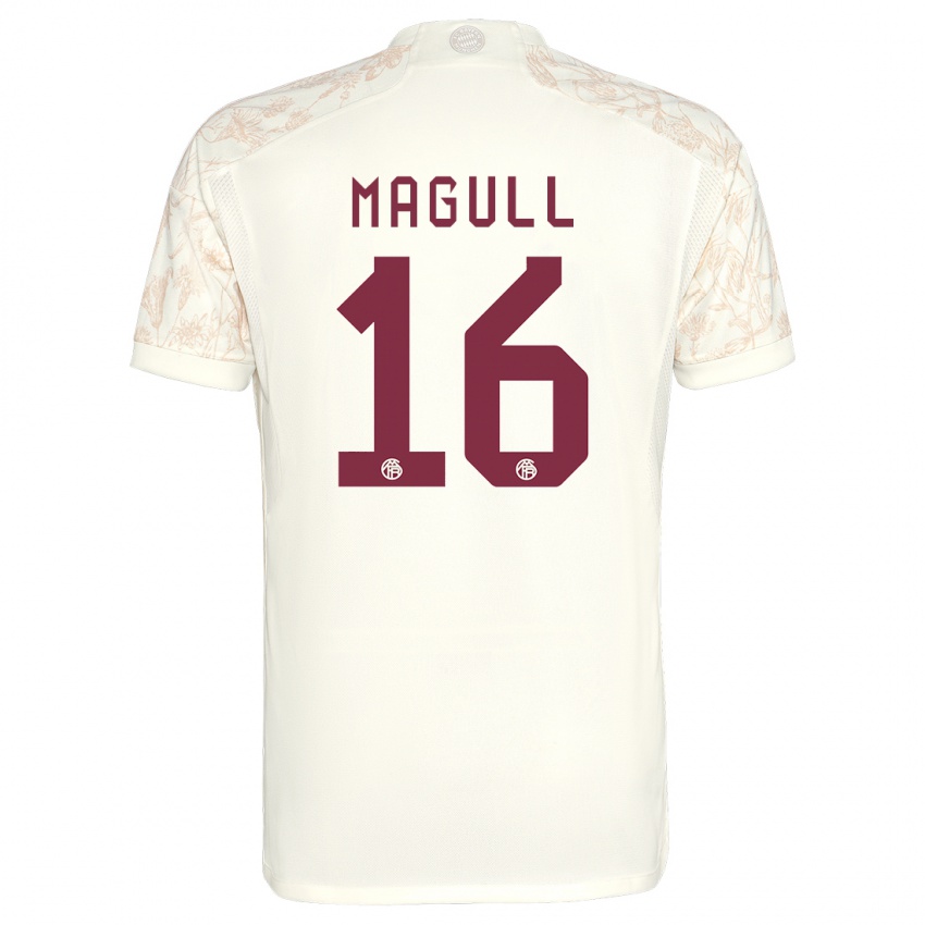 Herren Lina Magull #16 Cremefarben Ausweichtrikot Trikot 2023/24 T-Shirt Schweiz