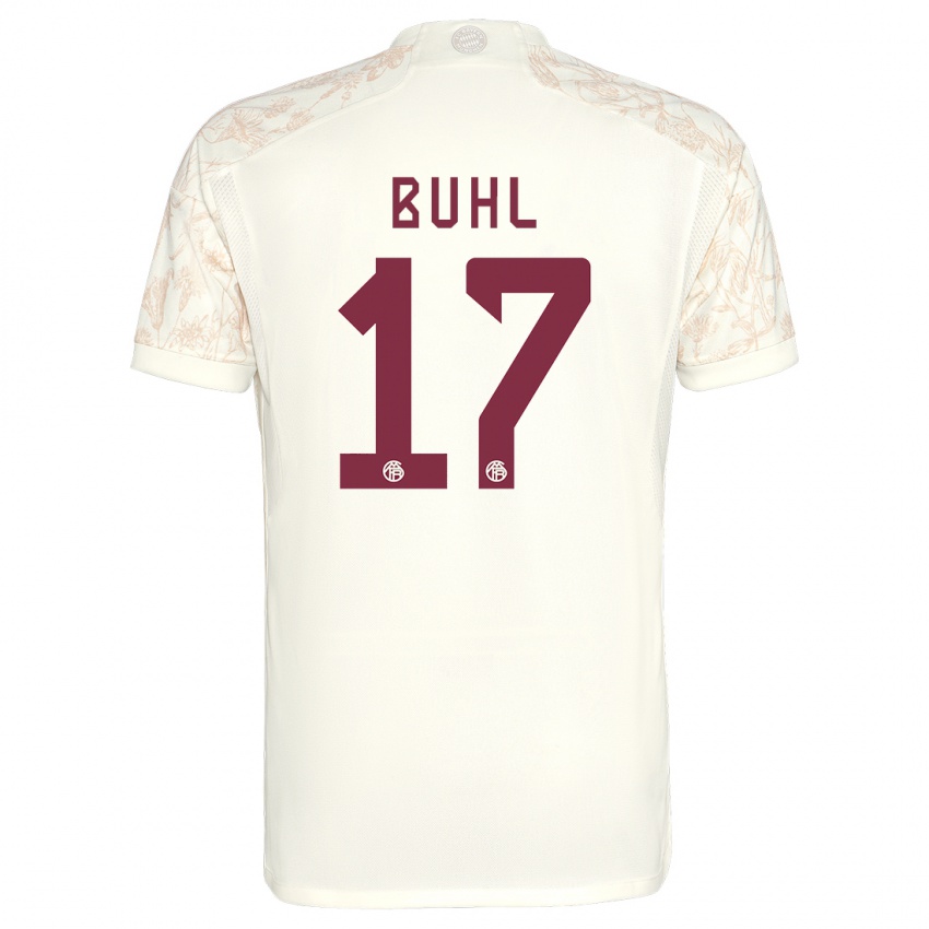 Herren Klara Buhl #17 Cremefarben Ausweichtrikot Trikot 2023/24 T-Shirt Schweiz