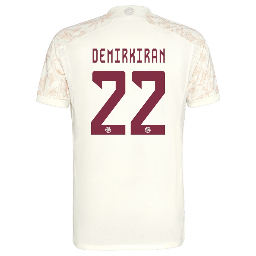 Herren Ediz Demirkiran #22 Cremefarben Ausweichtrikot Trikot 2023/24 T-Shirt Schweiz