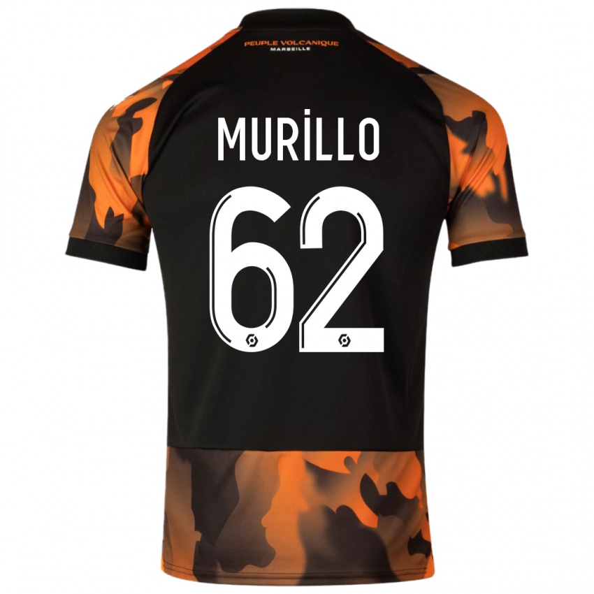 Herren Amir Murillo #62 Schwarzorange Ausweichtrikot Trikot 2023/24 T-Shirt Schweiz