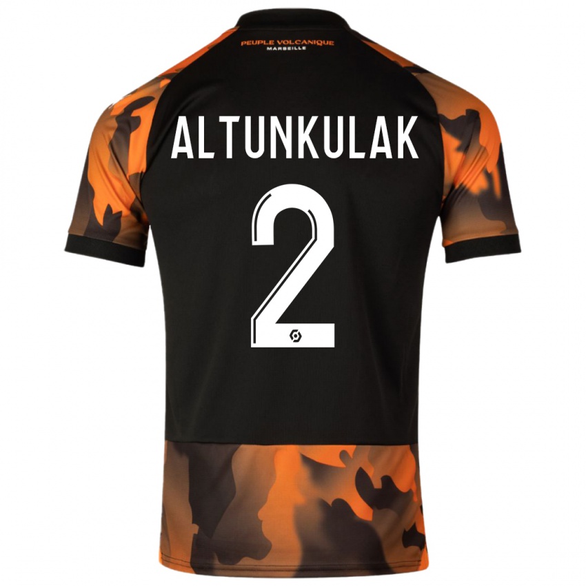 Herren Selen Altunkulak #2 Schwarzorange Ausweichtrikot Trikot 2023/24 T-Shirt Schweiz