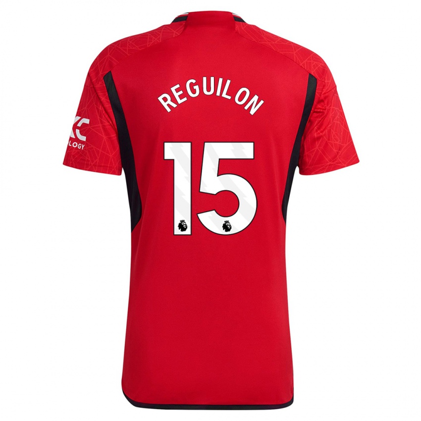 Damen Sergio Reguilon #15 Rot Heimtrikot Trikot 2023/24 T-Shirt Schweiz