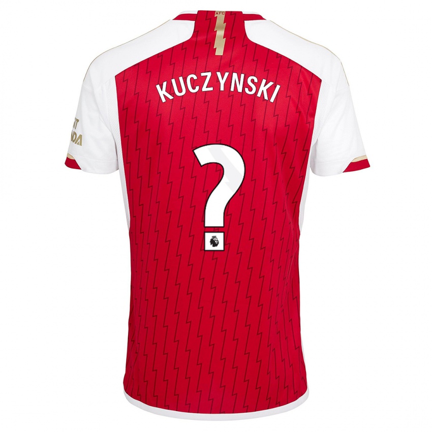 Damen Max Kuczynski #0 Rot Heimtrikot Trikot 2023/24 T-Shirt Schweiz