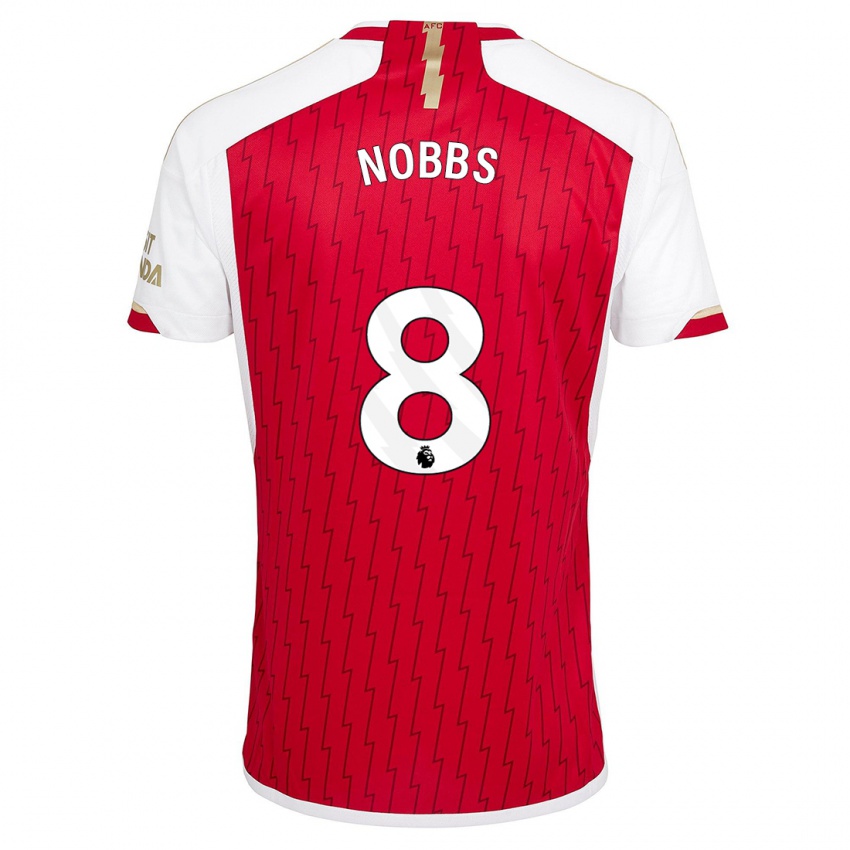Damen Nobbs #8 Rot Heimtrikot Trikot 2023/24 T-Shirt Schweiz