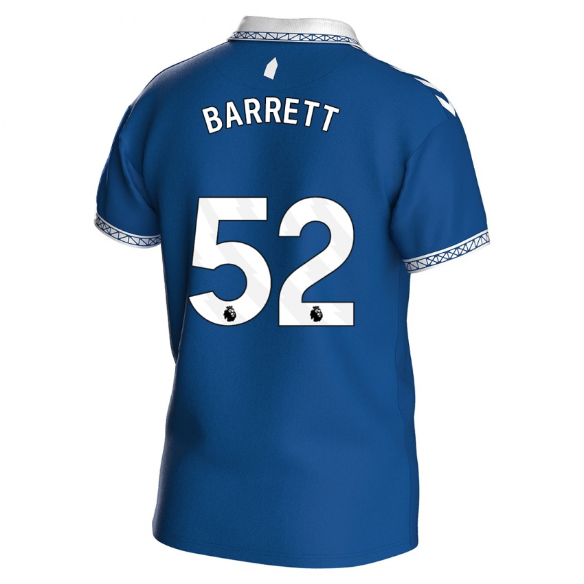 Damen Jack Barrett #52 Königsblau Heimtrikot Trikot 2023/24 T-Shirt Schweiz