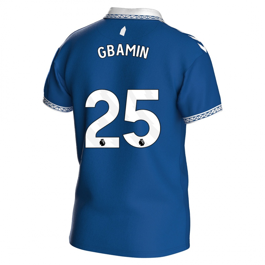 Damen Jean-Philippe Gbamin #25 Königsblau Heimtrikot Trikot 2023/24 T-Shirt Schweiz