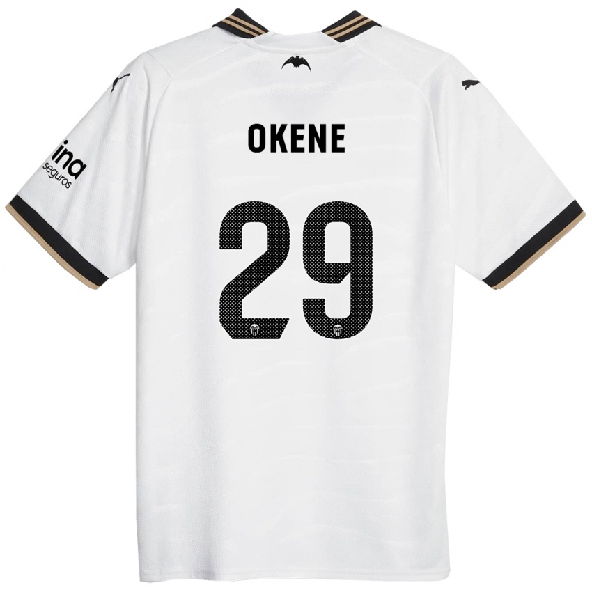 Damen Andrea Okene #29 Weiß Heimtrikot Trikot 2023/24 T-Shirt Schweiz
