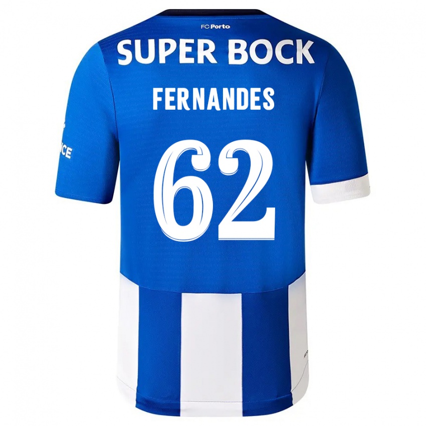 Damen Rodrigo Fernandes #62 Blau Weiss Heimtrikot Trikot 2023/24 T-Shirt Schweiz