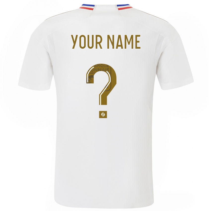 Femme Maillot Votre Nom #0 Blanc Tenues Domicile 2023/24 T-Shirt Suisse