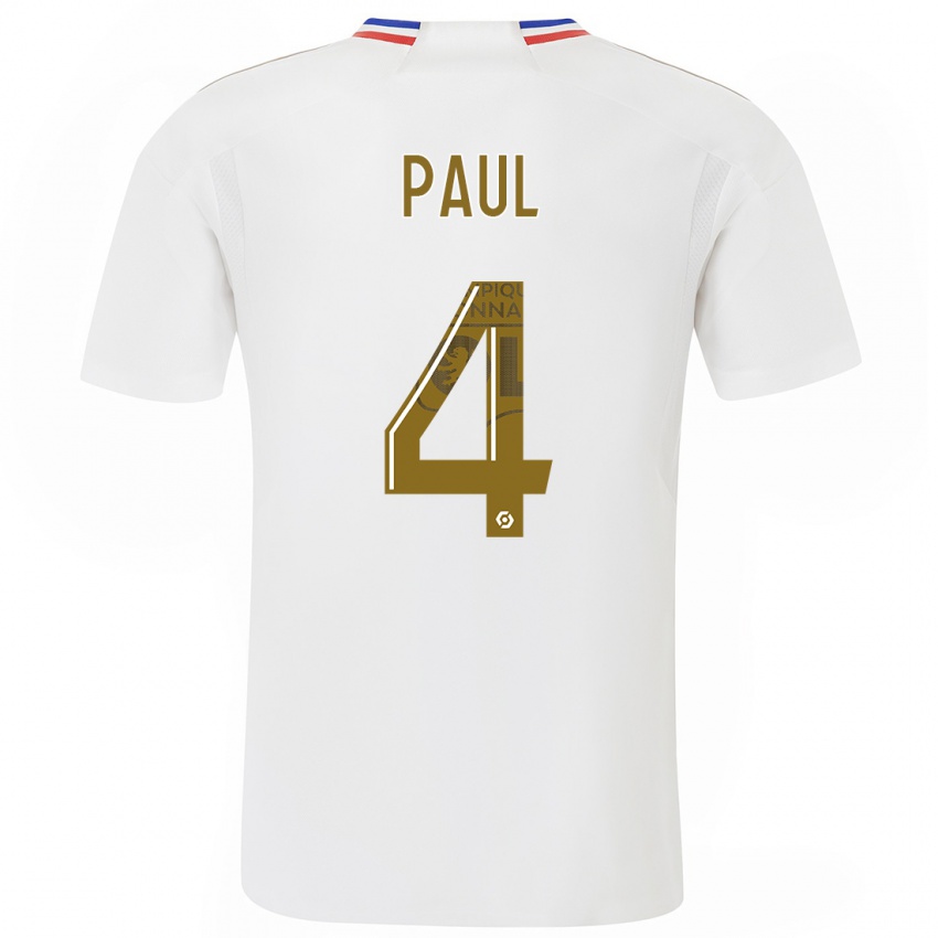 Femme Maillot Paul Akouokou #0 Blanc Tenues Domicile 2023/24 T-Shirt Suisse