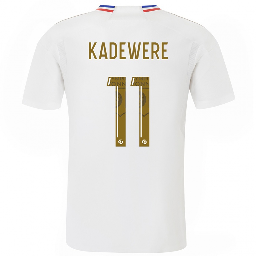 Damen Tino Kadewere #11 Weiß Heimtrikot Trikot 2023/24 T-Shirt Schweiz