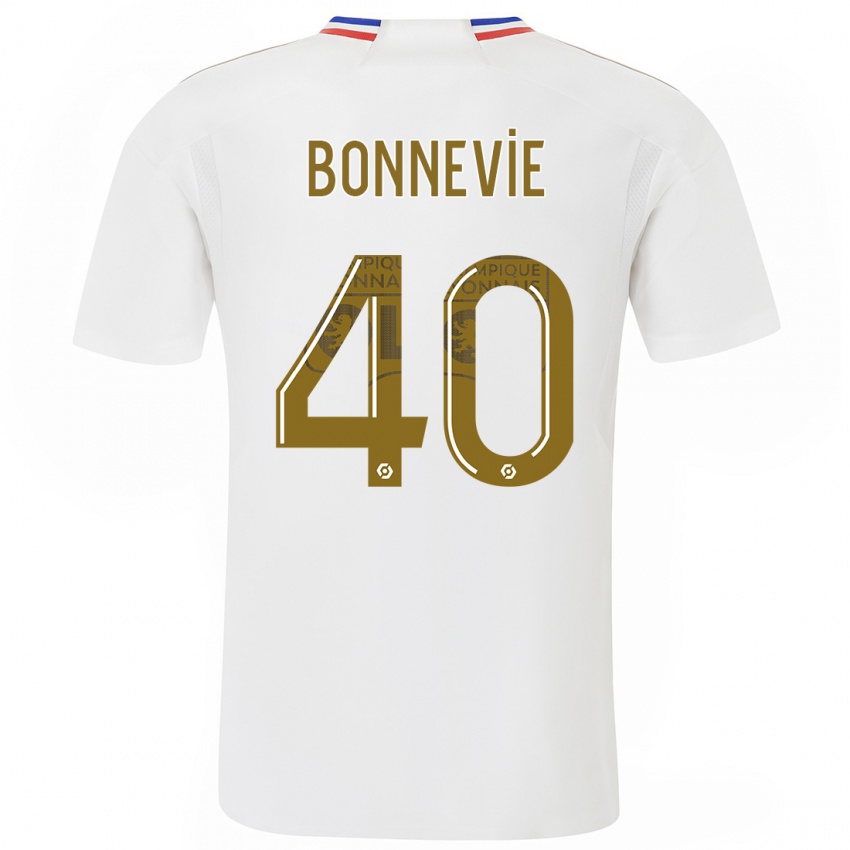 Damen Kayne Bonnevie #40 Weiß Heimtrikot Trikot 2023/24 T-Shirt Schweiz