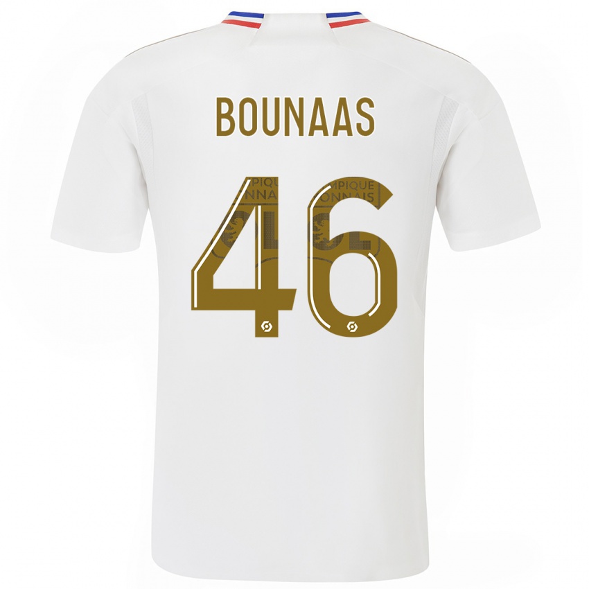 Damen Idris Bounaas #46 Weiß Heimtrikot Trikot 2023/24 T-Shirt Schweiz