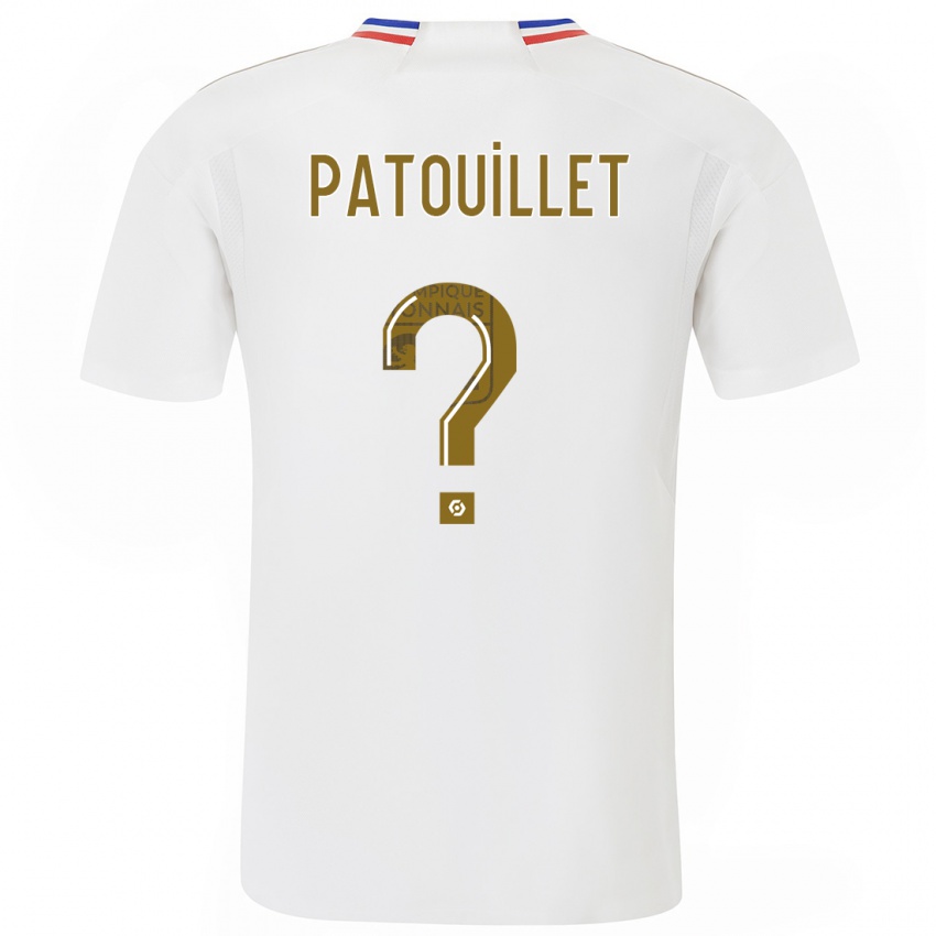 Damen Mathieu Patouillet #0 Weiß Heimtrikot Trikot 2023/24 T-Shirt Schweiz