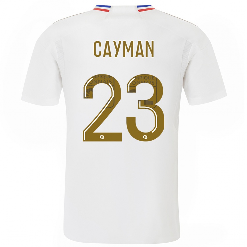 Damen Janice Cayman #23 Weiß Heimtrikot Trikot 2023/24 T-Shirt Schweiz