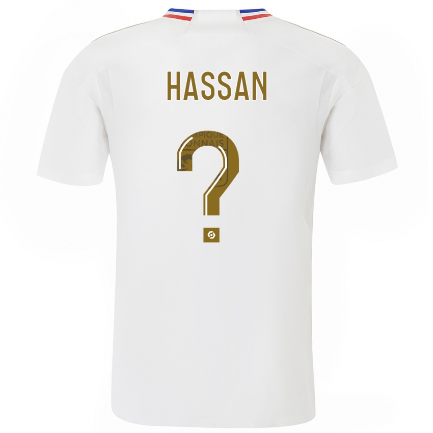 Damen Ali Hassan #0 Weiß Heimtrikot Trikot 2023/24 T-Shirt Schweiz