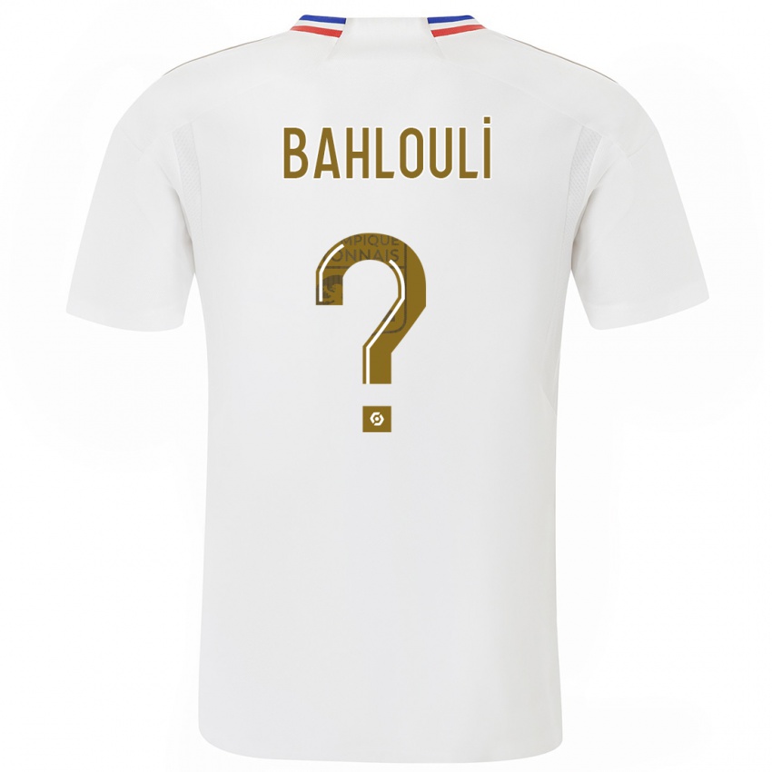Damen Djibrail Bahlouli #0 Weiß Heimtrikot Trikot 2023/24 T-Shirt Schweiz