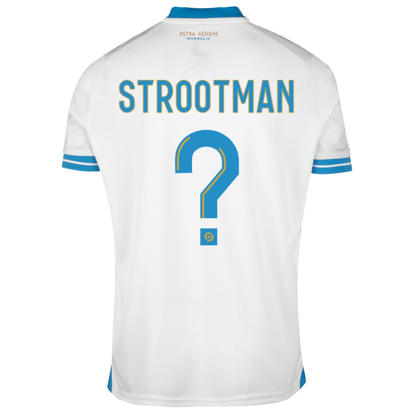 Damen Kevin Strootman #0 Weiß Heimtrikot Trikot 2023/24 T-Shirt Schweiz