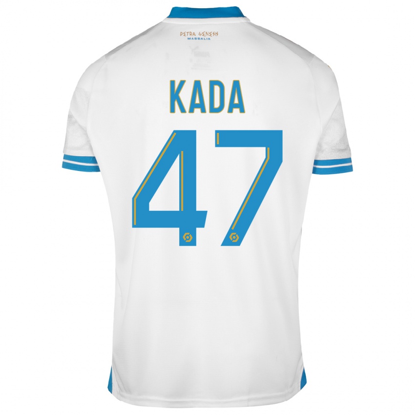 Damen Joakim Kada #47 Weiß Heimtrikot Trikot 2023/24 T-Shirt Schweiz