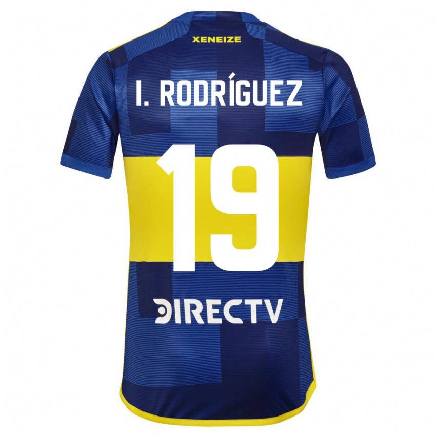 Damen Ignacio Rodríguez #19 Dunkelblau Gelb Heimtrikot Trikot 2023/24 T-Shirt Schweiz