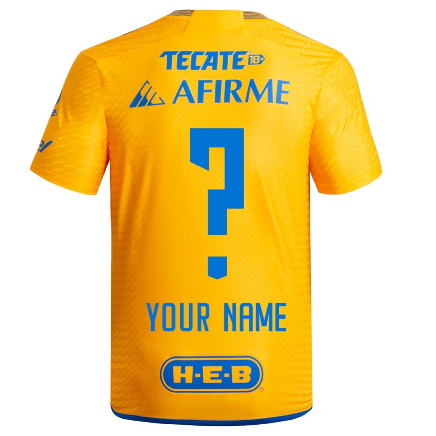 Damen Ihren Namen #0 Gelb Heimtrikot Trikot 2023/24 T-Shirt Schweiz