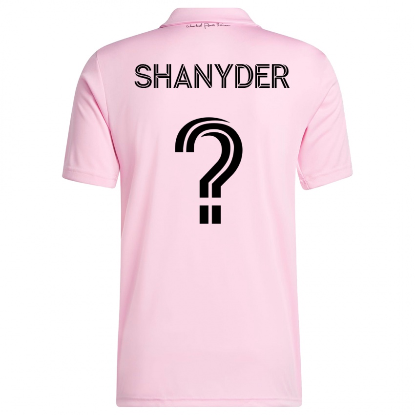 Femme Maillot Shanyder Borgelin #0 Rose Tenues Domicile 2023/24 T-Shirt Suisse