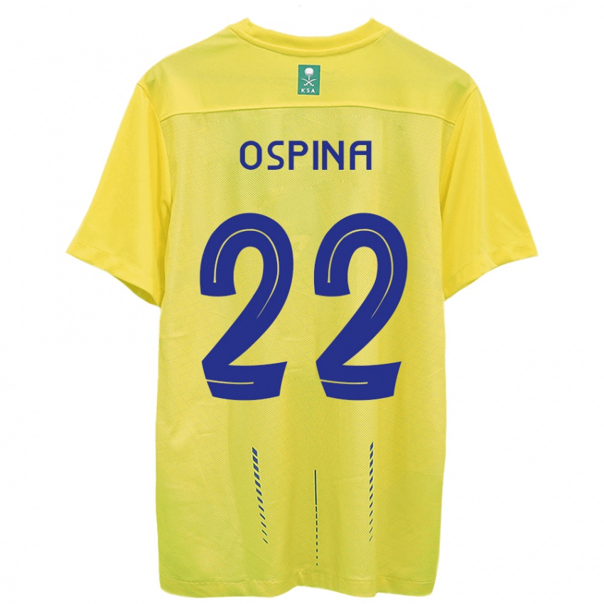 Damen David Ospina #22 Gelb Heimtrikot Trikot 2023/24 T-Shirt Schweiz