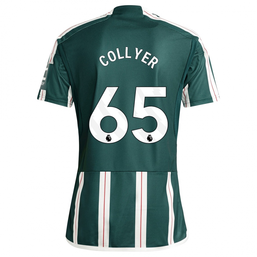 Damen Toby Collyer #65 Dunkelgrün Auswärtstrikot Trikot 2023/24 T-Shirt Schweiz