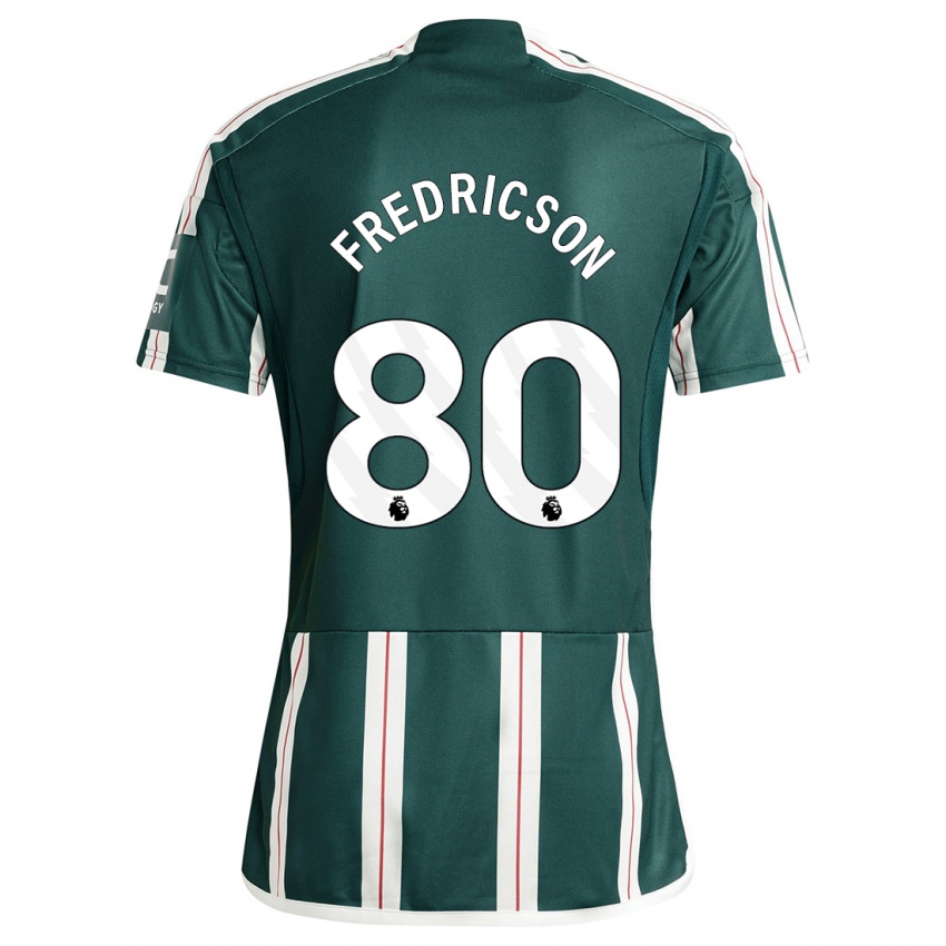 Damen Tyler Fredricson #80 Dunkelgrün Auswärtstrikot Trikot 2023/24 T-Shirt Schweiz
