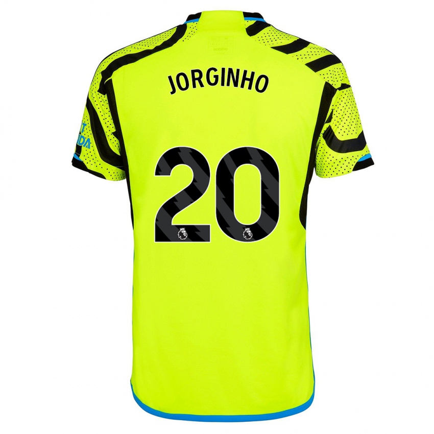Damen Jorginho #20 Gelb Auswärtstrikot Trikot 2023/24 T-Shirt Schweiz
