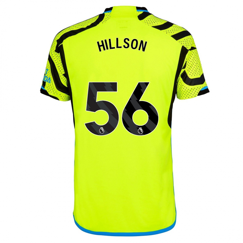 Damen James Hillson #56 Gelb Auswärtstrikot Trikot 2023/24 T-Shirt Schweiz