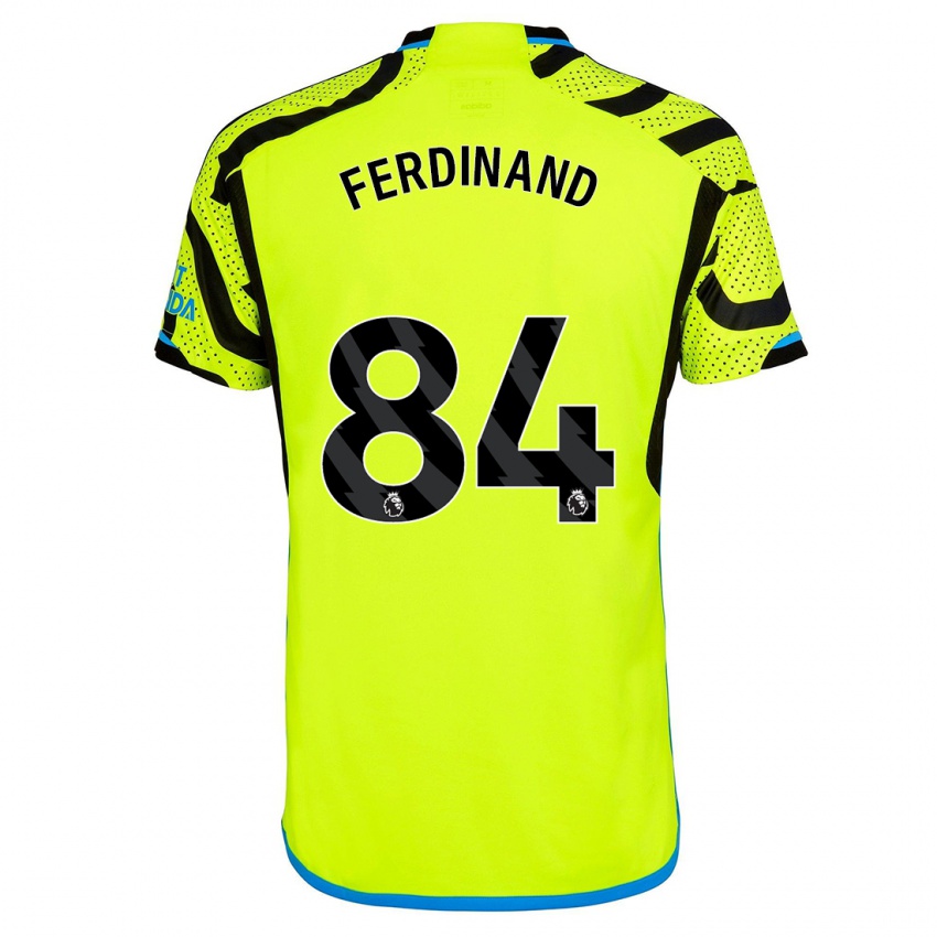 Damen Seb Ferdinand #84 Gelb Auswärtstrikot Trikot 2023/24 T-Shirt Schweiz