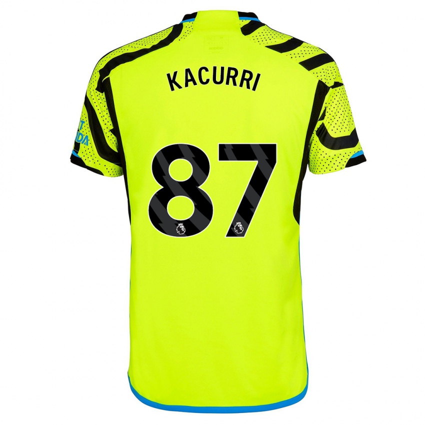 Damen Maldini Kacurri #87 Gelb Auswärtstrikot Trikot 2023/24 T-Shirt Schweiz