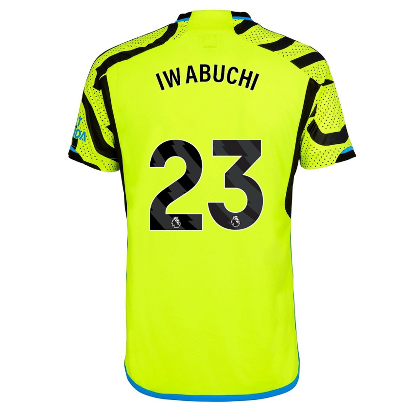 Damen Mana Iwabuchi #23 Gelb Auswärtstrikot Trikot 2023/24 T-Shirt Schweiz